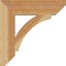 Ekena Millwork Thorton Slat Rough Sawn Bracket, Western Red Cedar, 4"W x 18"D x 18"H BKT04X18X18THR06RWR - alternate 4